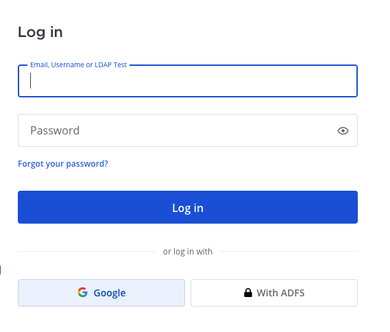 Log in to Mattermost using your Google Apps credentials.